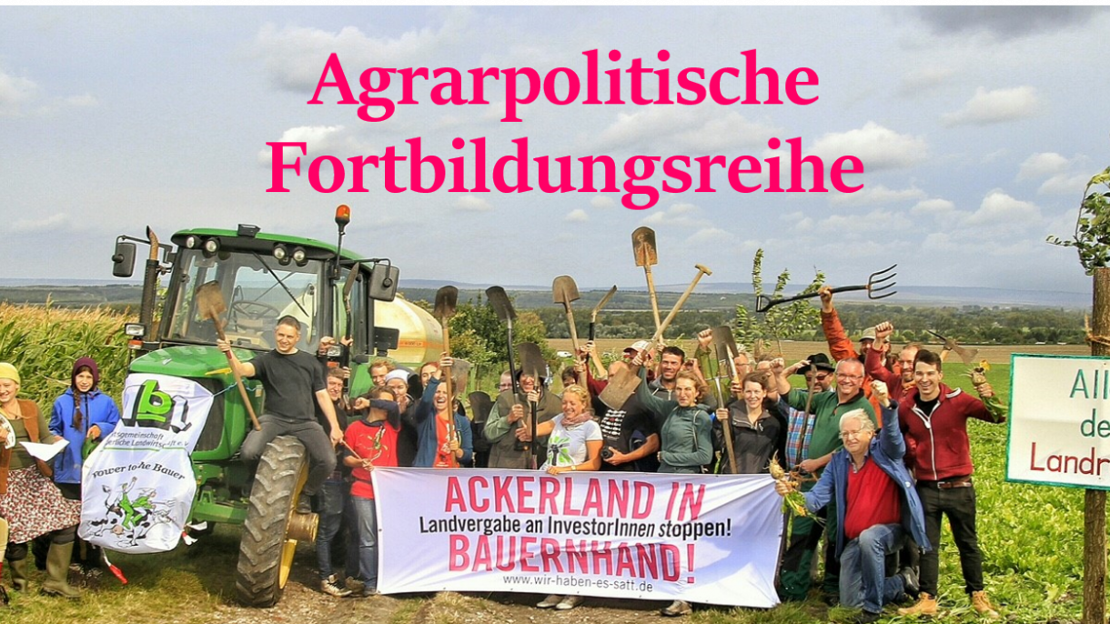 Titelbild der Agrarpolitischen Fortbildungsreihe