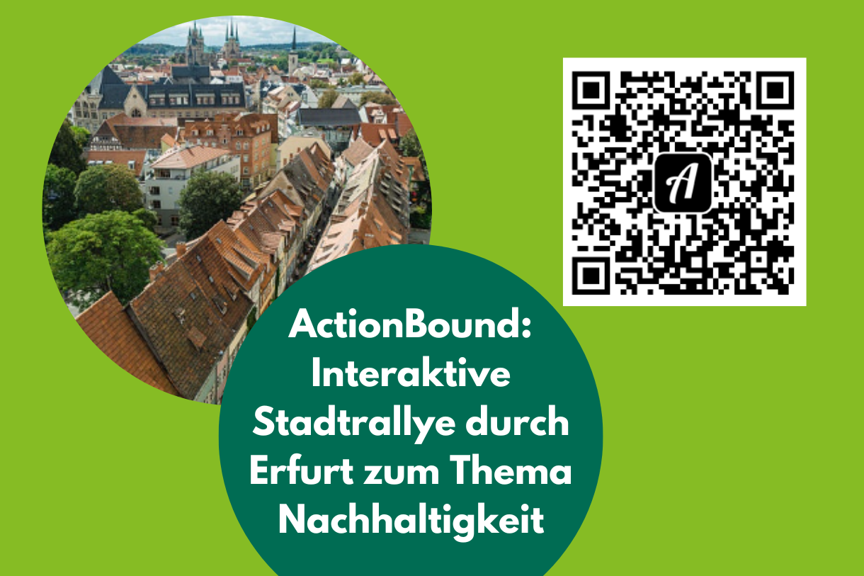 Actionbound Titel und QR Code