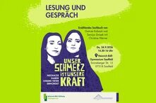 Lesung. Unser Schmerz ist unsere Kraft.