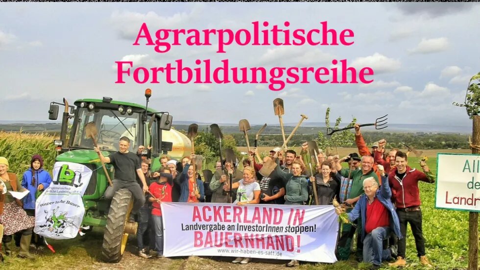 Titelbild der Agrarpolitischen Fortbildungsreihe