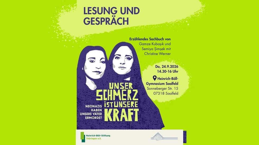 Lesung. Unser Schmerz ist unsere Kraft.
