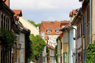 Straße in Erfurt